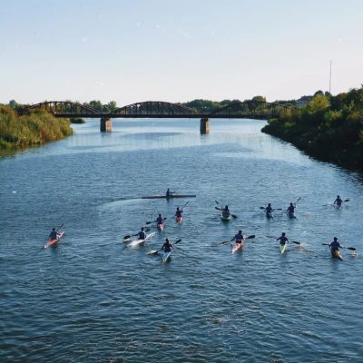 Piragüismo por el río Tajo